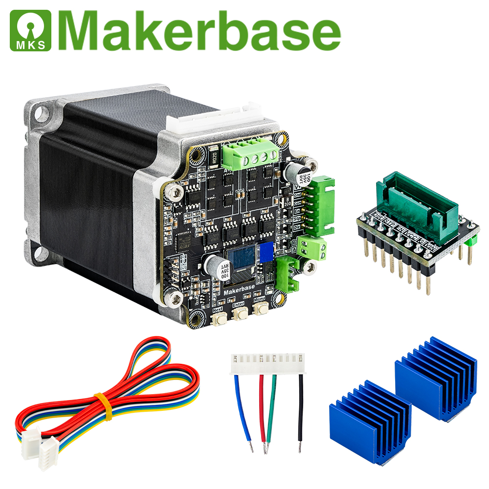 Makerbase MKS SERVO57C 57闭环步进电机驱动器 FOC 超静音 RS485 - 图0