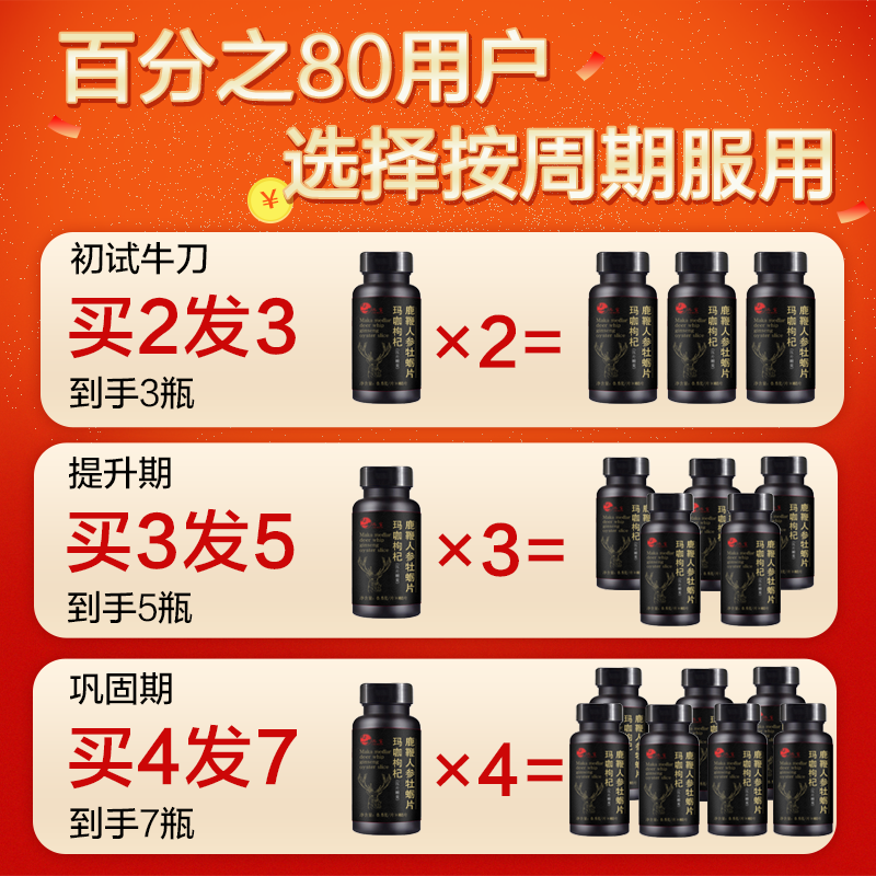 男人玛咖枸杞片正品男用吉林鹿鞭片 池宝特产鹿制膏/鹿制品