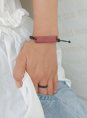 手链手环手工编织绳可伸缩可刻字