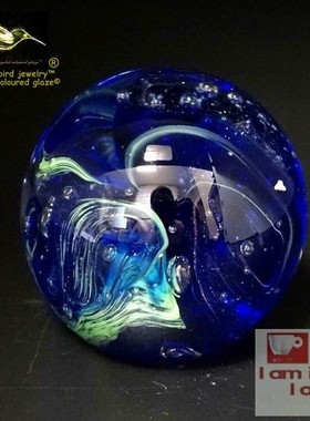 书架琉璃蓝色系列水晶球店长推荐