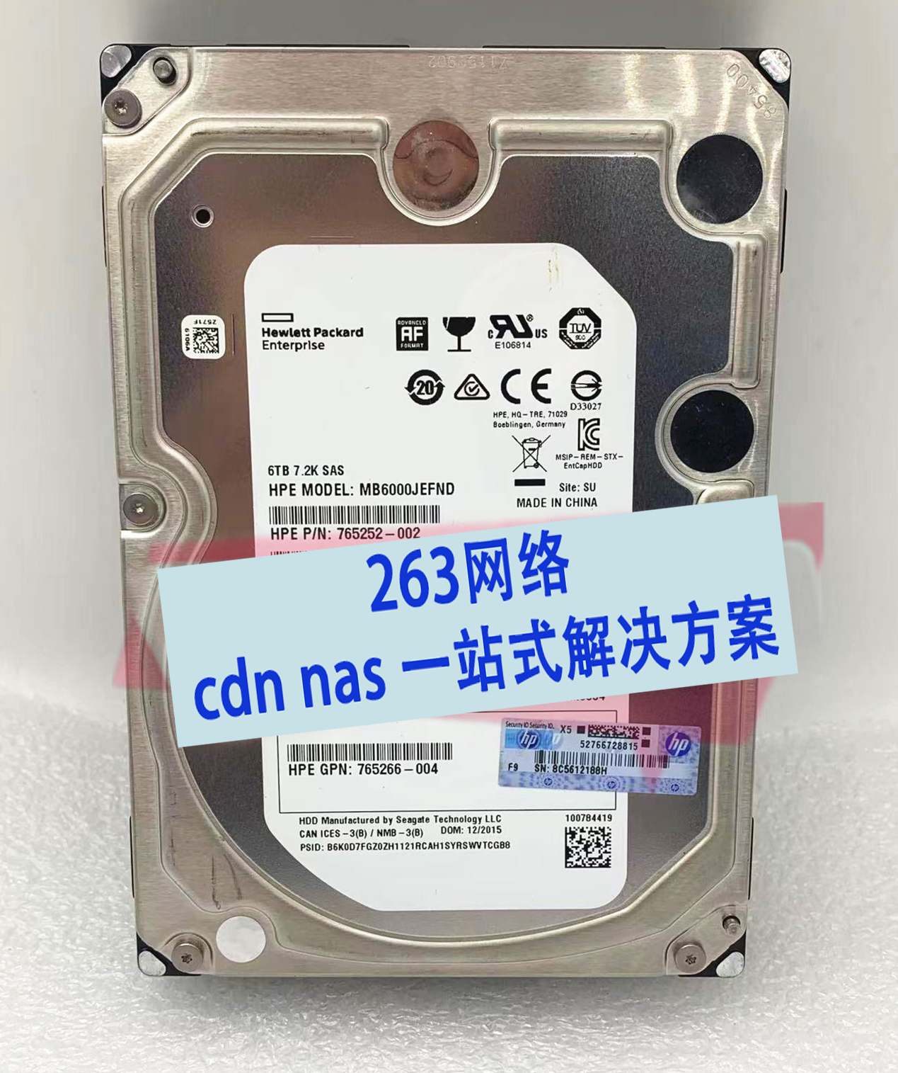 Dell/希捷  3t,4t,6t,8t,10t,12t,14T SAS 接口企业级服务器硬盘 - 图3