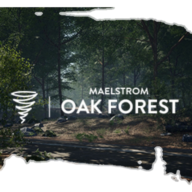 UE4虚幻5 MAE Oak Forest 橡树森林树木生态树林环境场景 - 图3