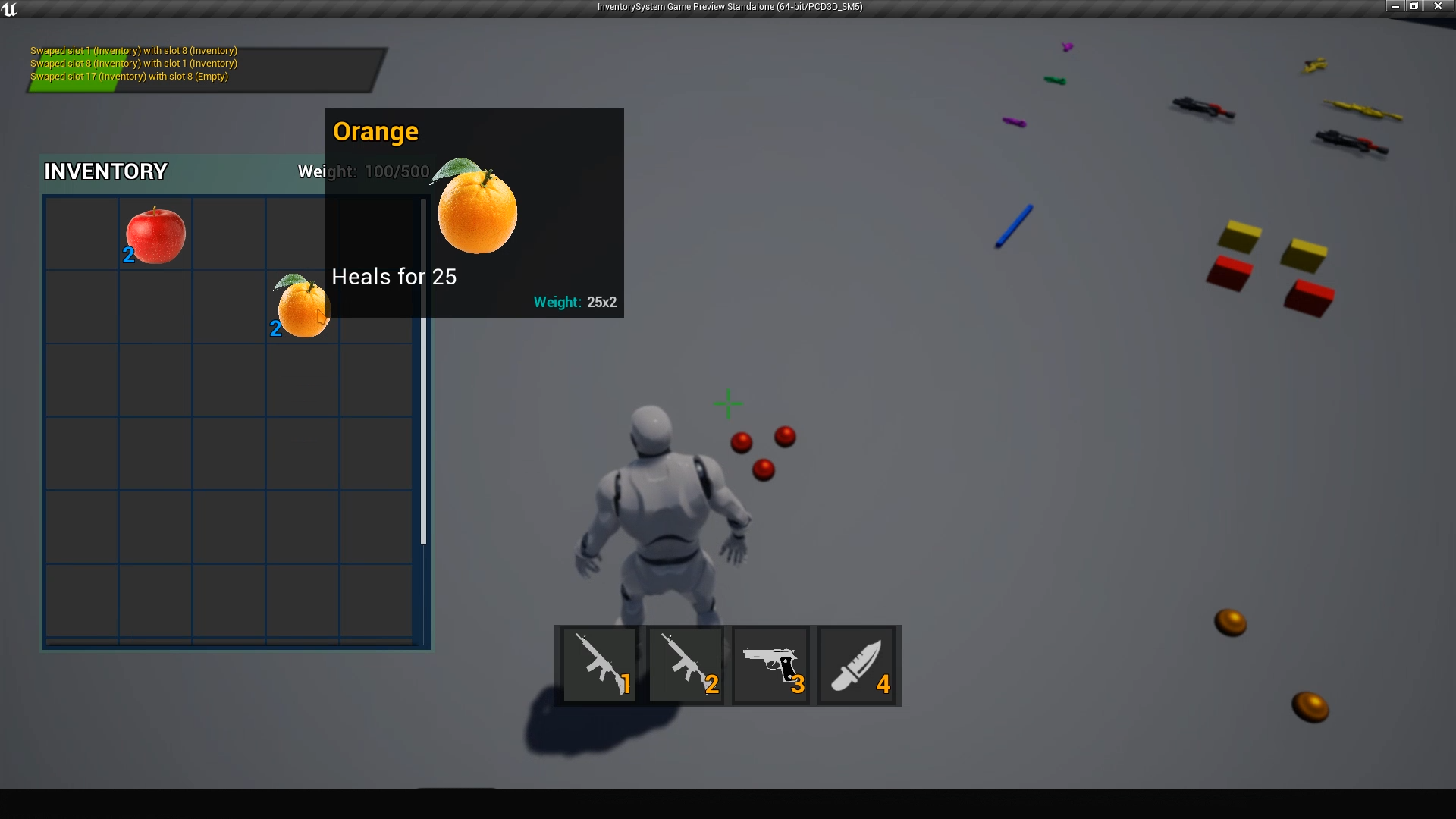 UE4虚幻5 Pickup and Inventory System 拾取背包系统蓝图 - 图2