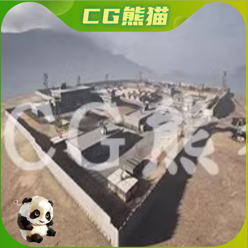 UE4虚幻5 Military Base Megapack 沙漠军事基地场景 - 图1