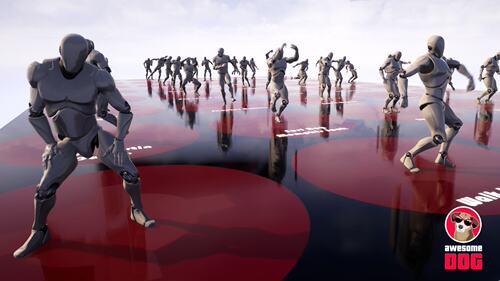 UE4虚幻5 Mixed MoCap Dance Set 1 混合舞蹈跳舞动捕动画 - 图2