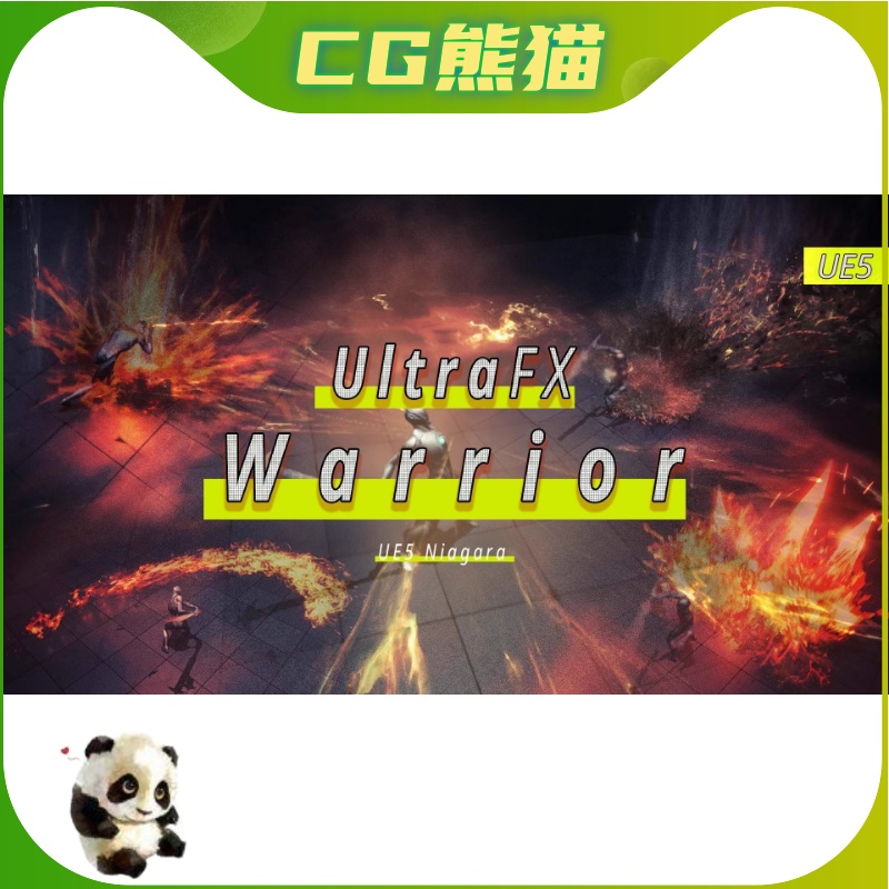 UE5虚幻5 Ultra FX : Warrior 奶瓜战士技能粒子特效 - 图2