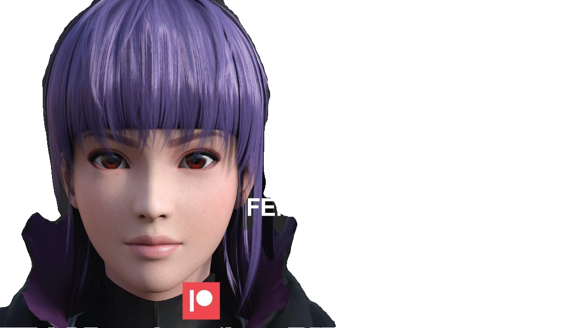 UE5虚幻5 Ayane- Game Ready女性角色人物带 Blender CD4 Maya-图0