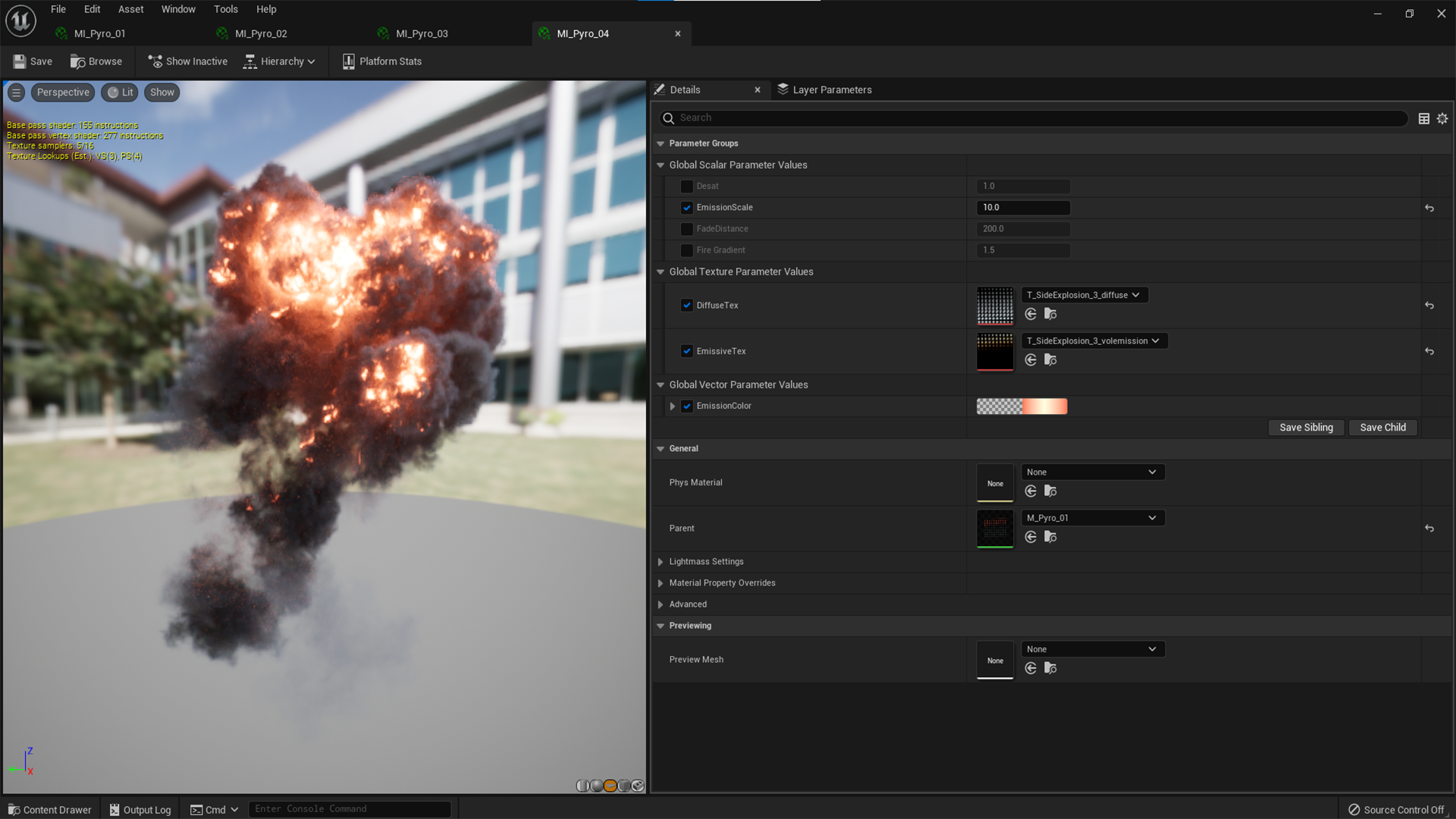 UE4虚幻5 Cinematic Explosions - Fire Laser 电影级爆炸特效 - 图1