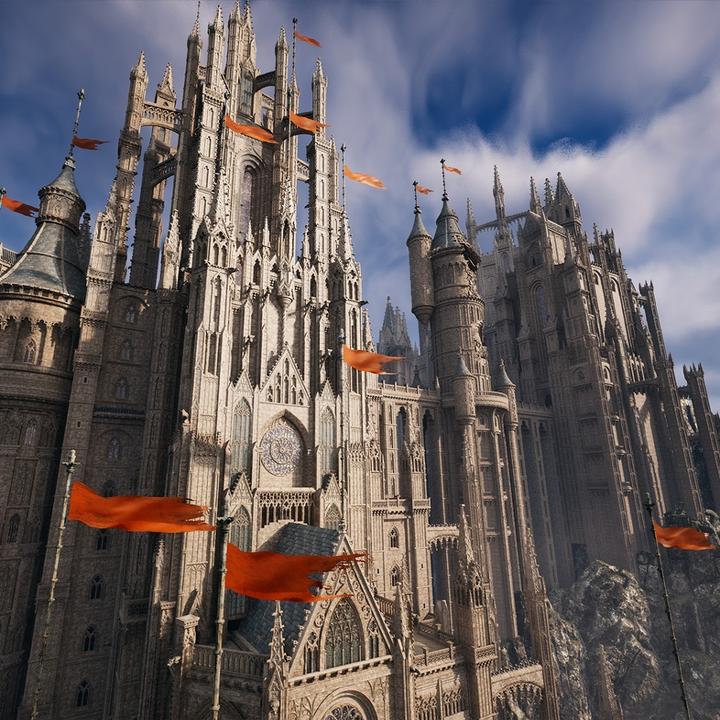 UE5虚幻5 Castle Grimguard(Night/Day)城堡守卫场景模型-图0
