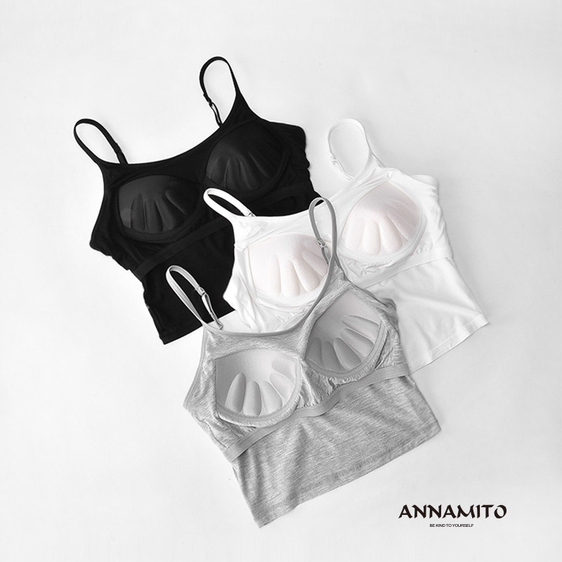 7.9 日本单 甩掉内衣 防走光立体胸垫设计细肩带打底纯色吊带背心,淘宝优惠券,粉丝福利购,淘宝优惠卷