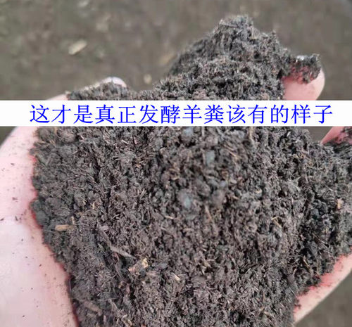 纯羊粪发酵有机肥底肥生物肥盆栽家用种菜果树肥料农家肥花卉通用 - 图1