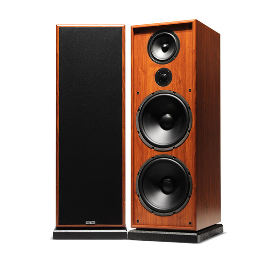 班龙H29发烧级双12寸低音发烧级hifi落地三分频音箱音响木质无源