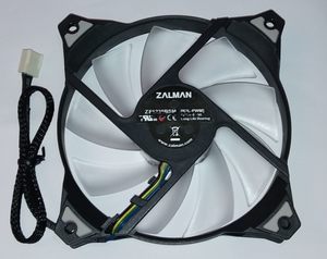 全新正品思民ZALMAN扎曼12025 12CM风扇4线调速温控静音12V 0.20A