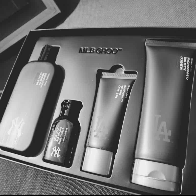 恩彩推荐韩国mlb男士护肤套装剃须 恩彩Eunchaes HouSe男士护理套装