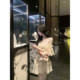 Sun Yaqiao Cecilia ລະດູຮ້ອນແບບປາສະຈາກຄວາມປາຖະໜາອັນບໍລິສຸດບ່າໜຶ່ງສາຍຄໍ satin stitching lace lace shirt long top
