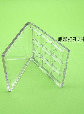 3ce替换透明小样口红盘分装盒