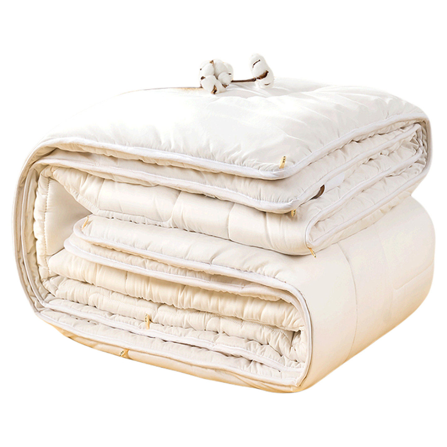 富安娜100纯棉花被子冬被四季通用春秋被芯棉絮加厚特厚里外全棉,淘宝优惠券,粉丝福利购,淘宝优惠卷