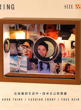 孙燕姿周边音乐专辑相框创意桌面礼物造景摆件生日礼品送男生女生