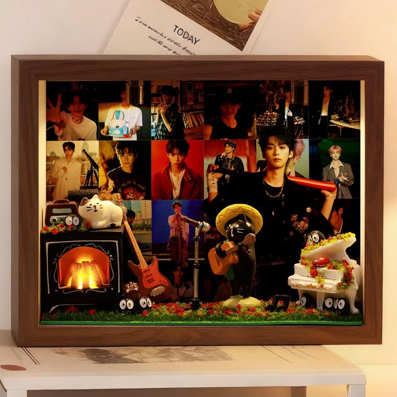 梓渝明星周边相框礼物生日创意玄关收纳摆件桌面卧室礼品演唱会,淘宝优惠券,粉丝福利购,淘宝优惠卷