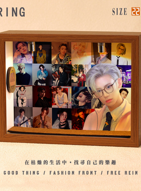 王琳凯周边音乐专辑相框创意桌面礼物造景摆件生日礼品送男生女生