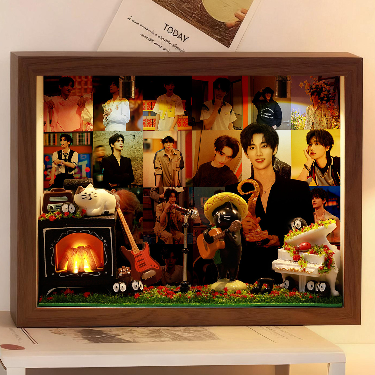 丁程鑫明星周边相框礼物生日创意玄关收纳摆件桌面卧室礼品演唱会,淘宝优惠券,粉丝福利购,淘宝优惠卷