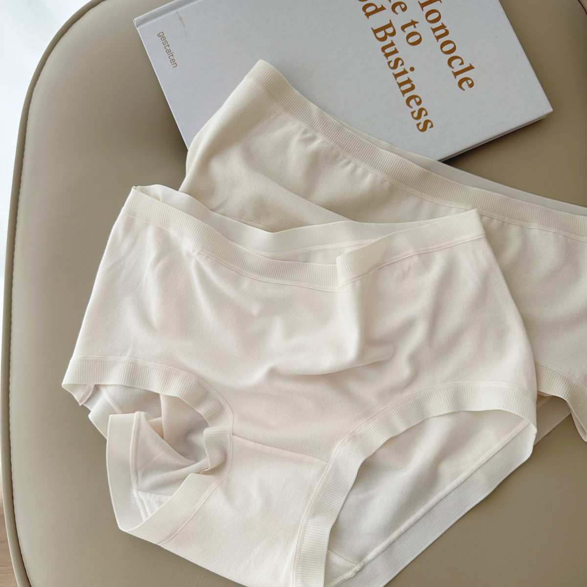 2024新款仿羊绒奶油磨毛保暖秋冬舒适纯棉档中腰包臀女士内衣内裤,淘宝优惠券,粉丝福利购,淘宝优惠卷