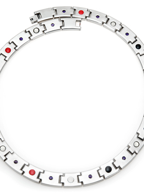 钨钢磁铁项链男款小众珠宝