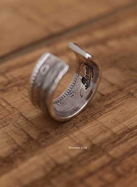 northworks元年摩根925银戒指