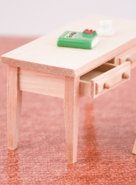 娃娃屋微缩家具模型木质工艺品