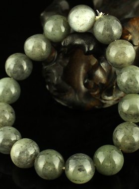 天然青花籽料新疆和田玉送证书