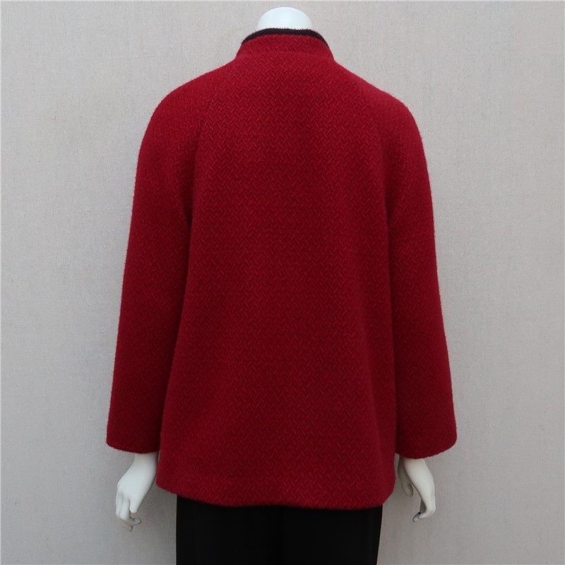 中老年妈妈胖太太妈妈装奶奶上衣婚宴喜婆婆外套中老年唐装民族风