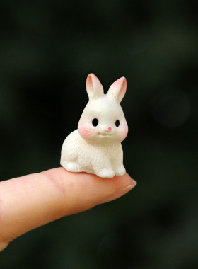 可爱迷你仿真动物小兔子盲袋玩具