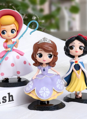 白雪公主艾莎安娜花木兰灰姑娘