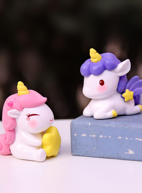 新品独角兽盲盒手办玩具