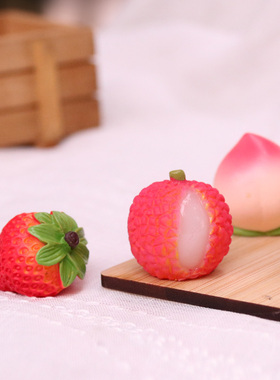 微缩食玩水果小盲盒玩具仿真食物