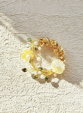 原创设计好月圆吊坠项链定制