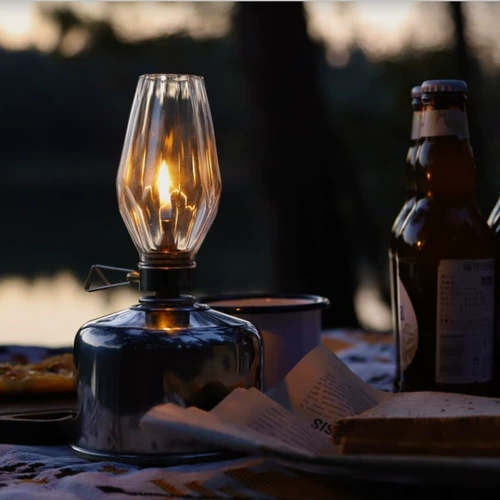 Дорожный светильник для кемпинга, стеклянная палатка, садовые фонари