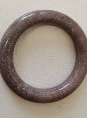 佘太翠紫薯圆条玉手镯52圈气质百搭女饰品特色天然玉石不退换秒