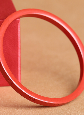 东蔡细条朱砂高含量手镯真水飞砂