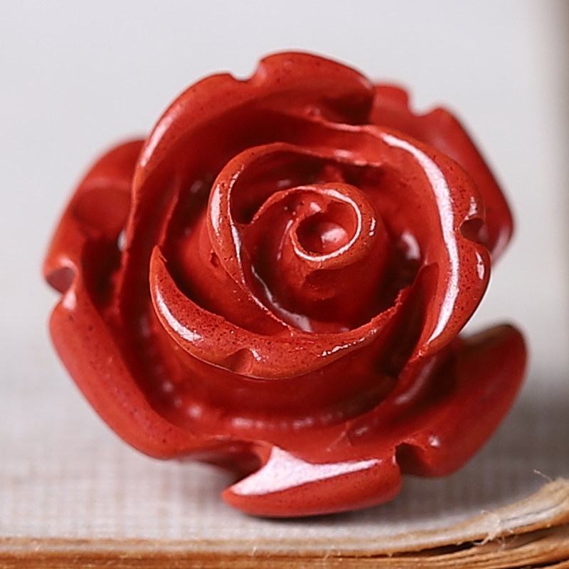 帝王砂小花配件朱砂莲花散珠手链diy手工编织手串材料项链串珠饰,淘宝优惠券,粉丝福利购,淘宝优惠卷