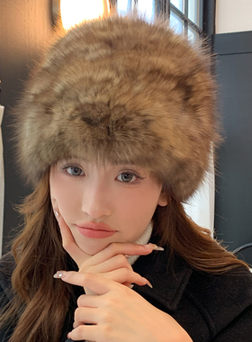 出游逛街甜美优雅女冬季无帽檐