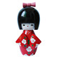 Japanese craft doll doll Japanese puppet Japanese humanoid New Year gift Japanese Geisha three-piece set multi-color