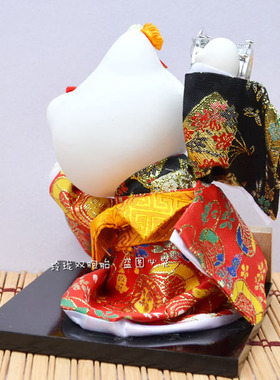 日本餐厅和服猫布偶娃娃