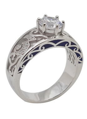 数字戒指925银订制定做轻奢女