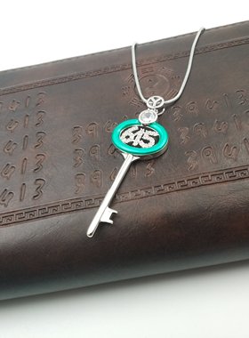 数字项链圆满925银吊坠