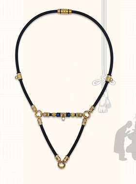 可定制多材质钛钢轻奢镶石项链