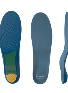 瑕疵爽健dr.scholl's同功能舒足速乐SOFSOLE运动篮球鞋垫气垫减震