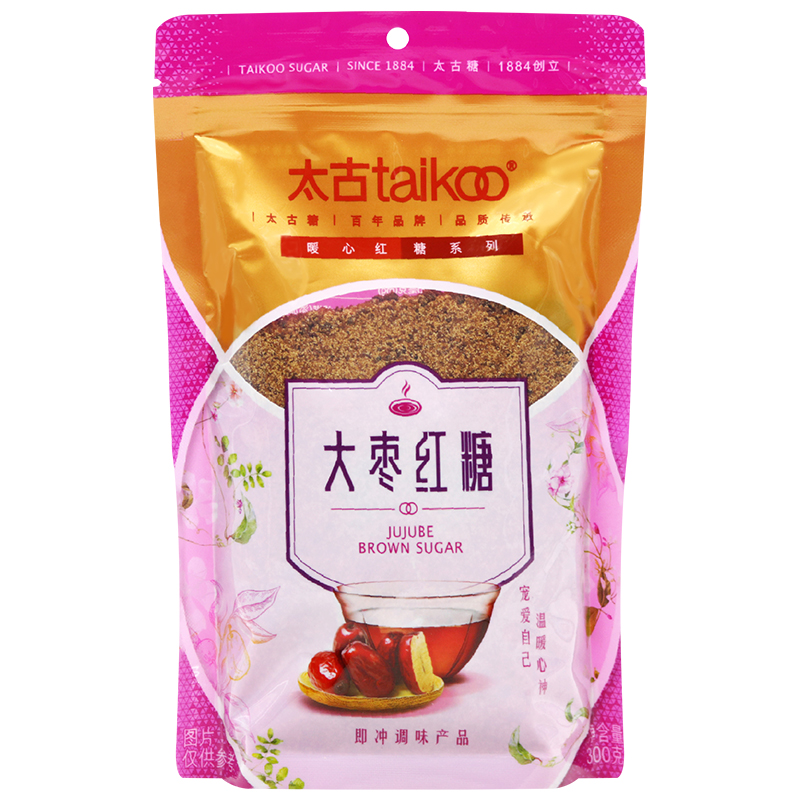 Taikoo太古红糖大枣红糖300g*3袋红糖粉西点烘焙速溶即冲调味品-图2