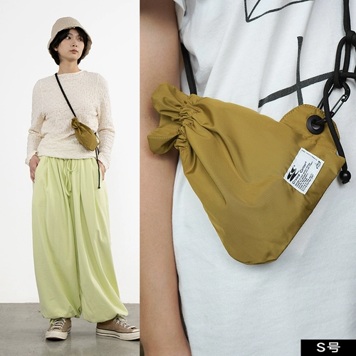 CryingCenter Big Ear Willow Green Nylon Daily Portable маленькая сумка для плеч Crying Center