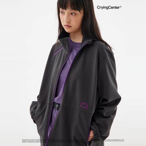 CryingCenter 干爽针织运动夹克 哭喊中心 - 图1